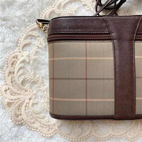 vintage burberry kay vanity set|Burberry handbags vintage.